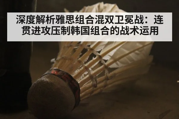 深度解析雅思组合混双卫冕战：连贯进攻压制韩国组合的战术运用